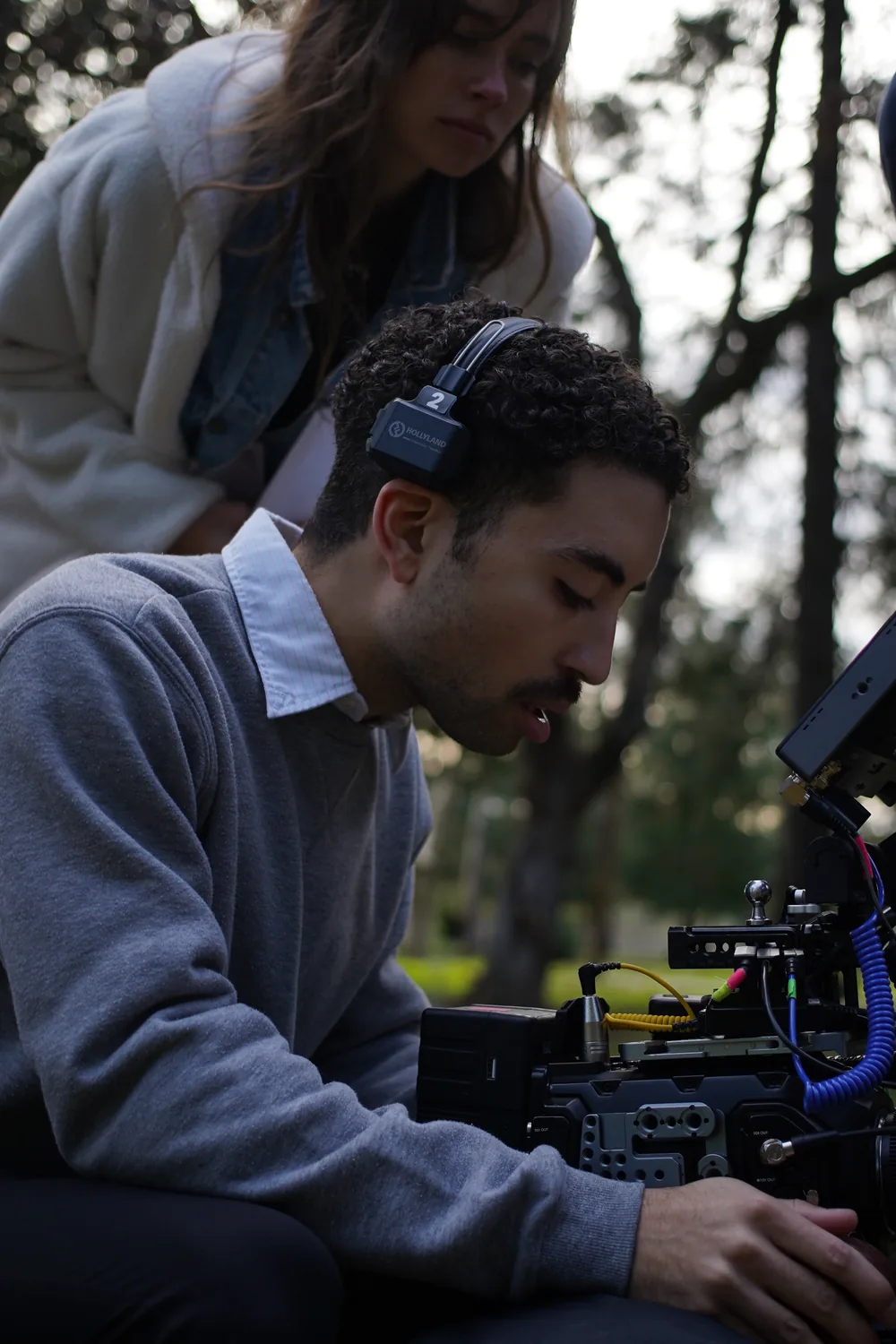 Albedo behind the scenes — at the camera