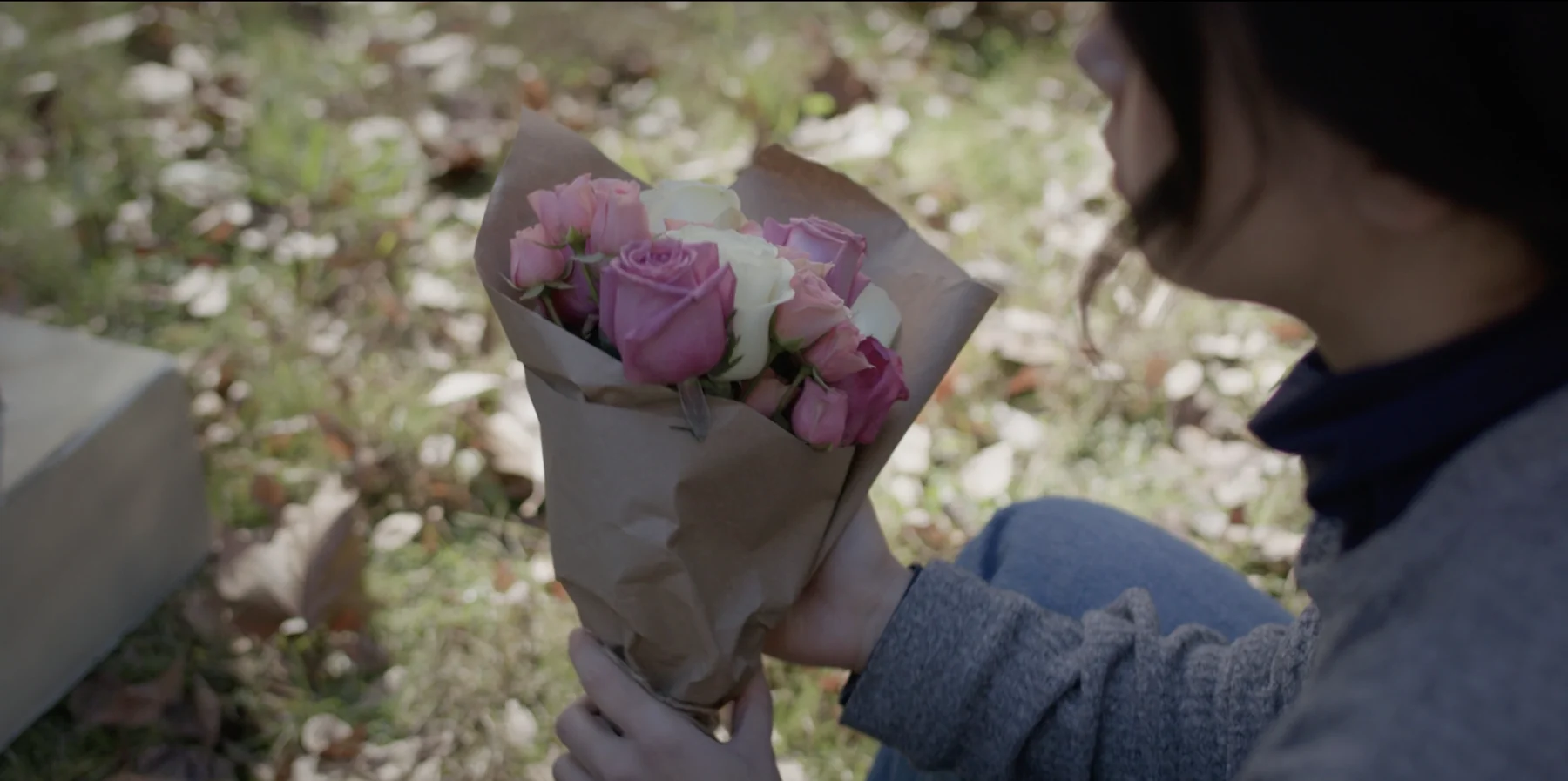 Albedo film still — roses for Luci