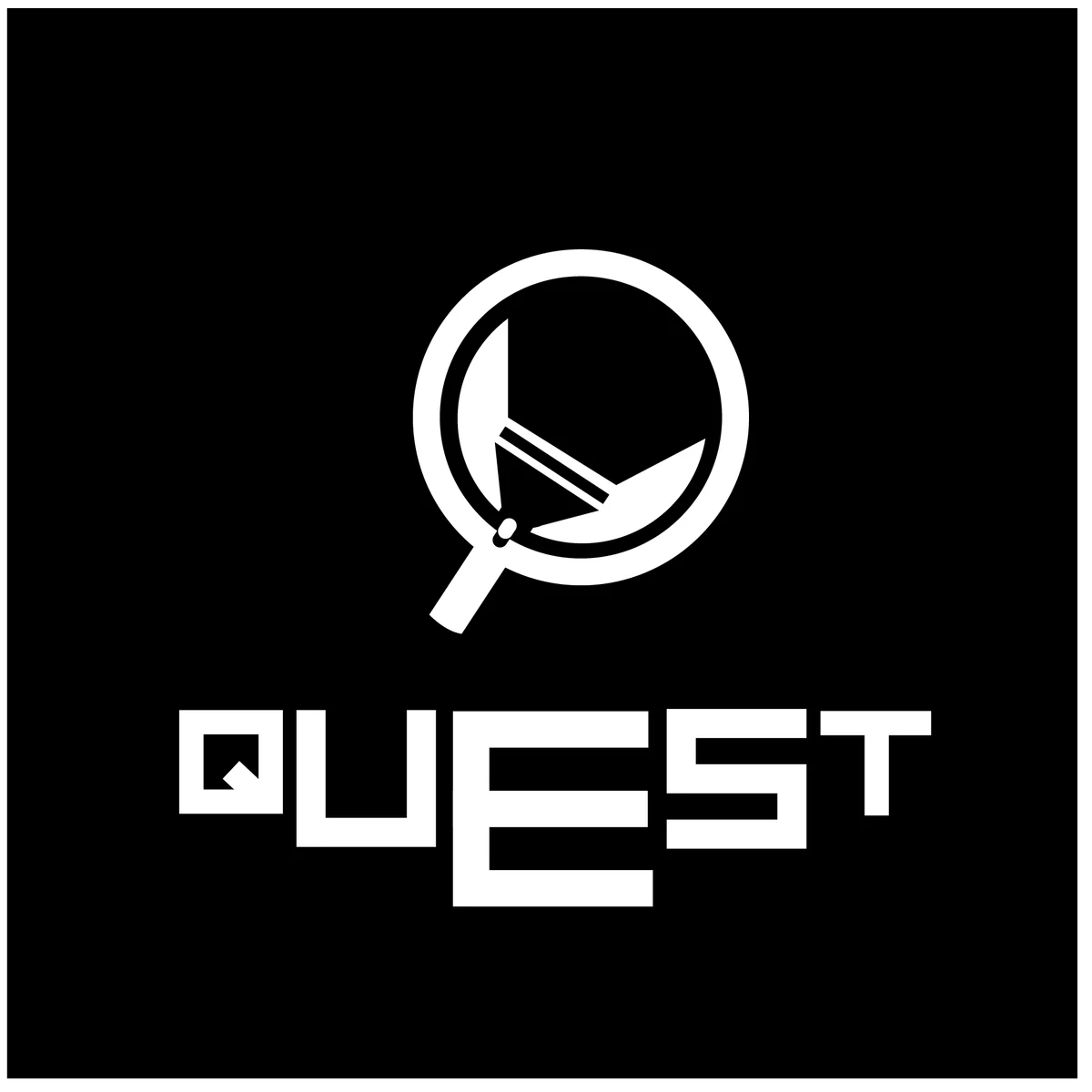 Quest lantern logo mark